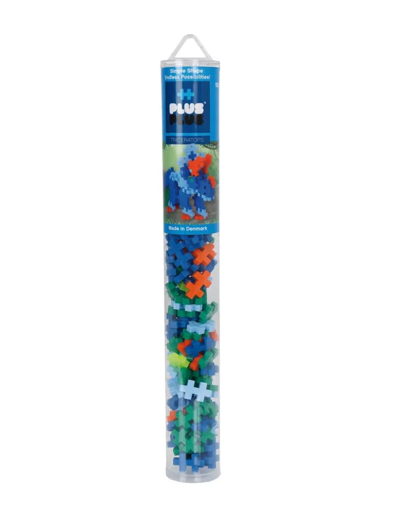 Plus-Plus - Triceratops / 100 pcs Tube