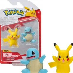 Pokemon, Battle Figure First Partner Squirtle & Pikachu