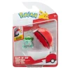 Pokemon, Clip N Go, Bulbasaur #1 Med Poké Ball