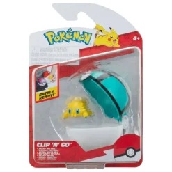 Pokemon, Clip N Go, Joltik Med Nettball