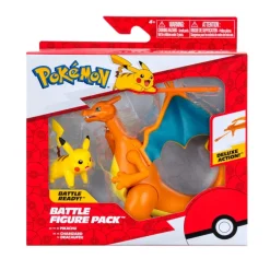 Pokemon, Figure Set 2 Pk Charizard And Pikachu