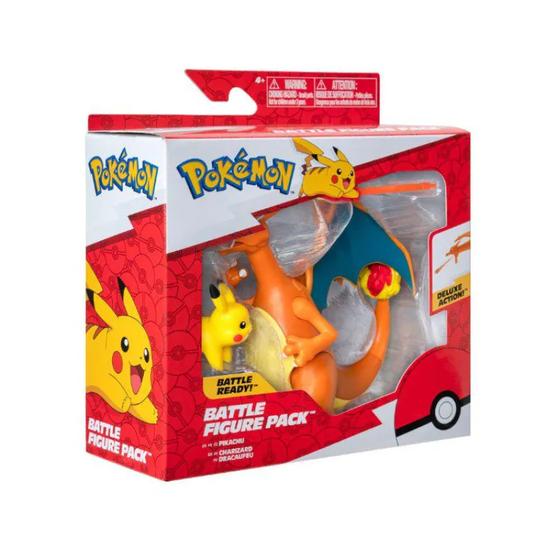 Pokemon, Figure Set 2 Pk Charizard And Pikachu