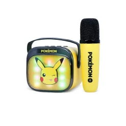 Pokémon Karaokehøyttaler Pikachu LED-mikrofon