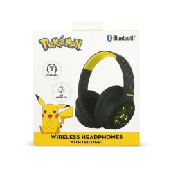 Pokémon Pikachu trådløse hørlurer med LED-lys