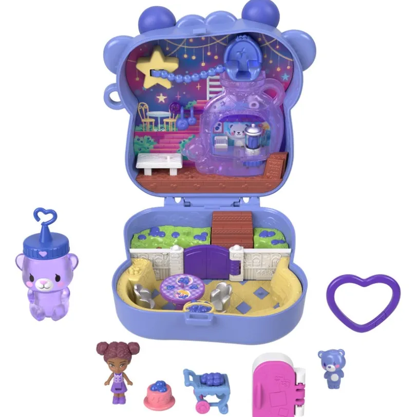 Polly Pocket Blue-Beary Besties Compact