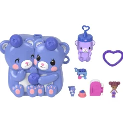 Polly Pocket Blue-Beary Besties Compact