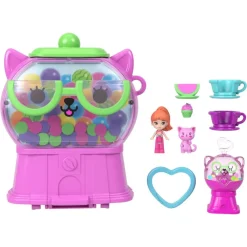 Polly Pocket Watermelon Gumball Kitty Compact