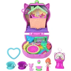 Polly Pocket Watermelon Gumball Kitty Compact