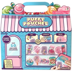 Puffy Pouches Temasett – lag 10 poser med laminator