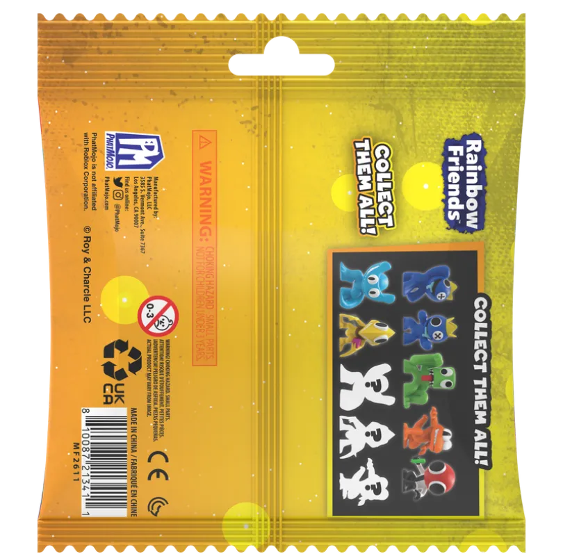 Rainbow Friends, Minifigurer