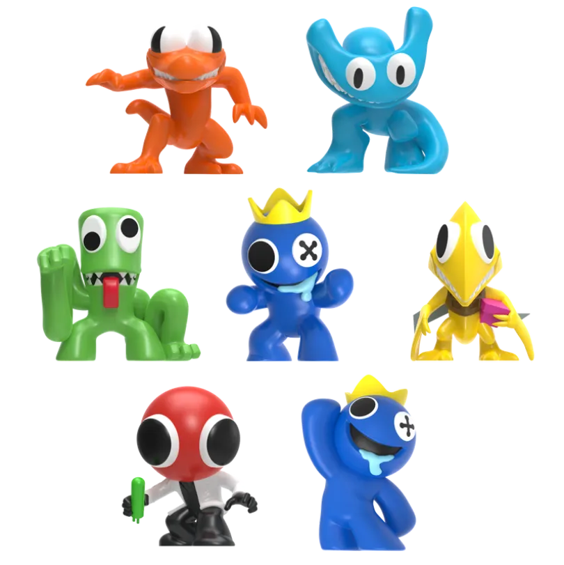 Rainbow Friends, Minifigurer
