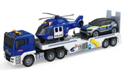 Rapid Speed Langtrailer med politibil og helikopter