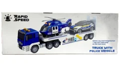 Rapid Speed Langtrailer med politibil og helikopter