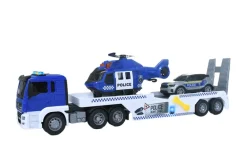Rapid Speed Langtrailer med politibil og helikopter