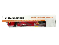 Rapid Speed Lasterogn med brannbil 1:14