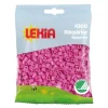 Rørperler 1000 stk Fuchsia