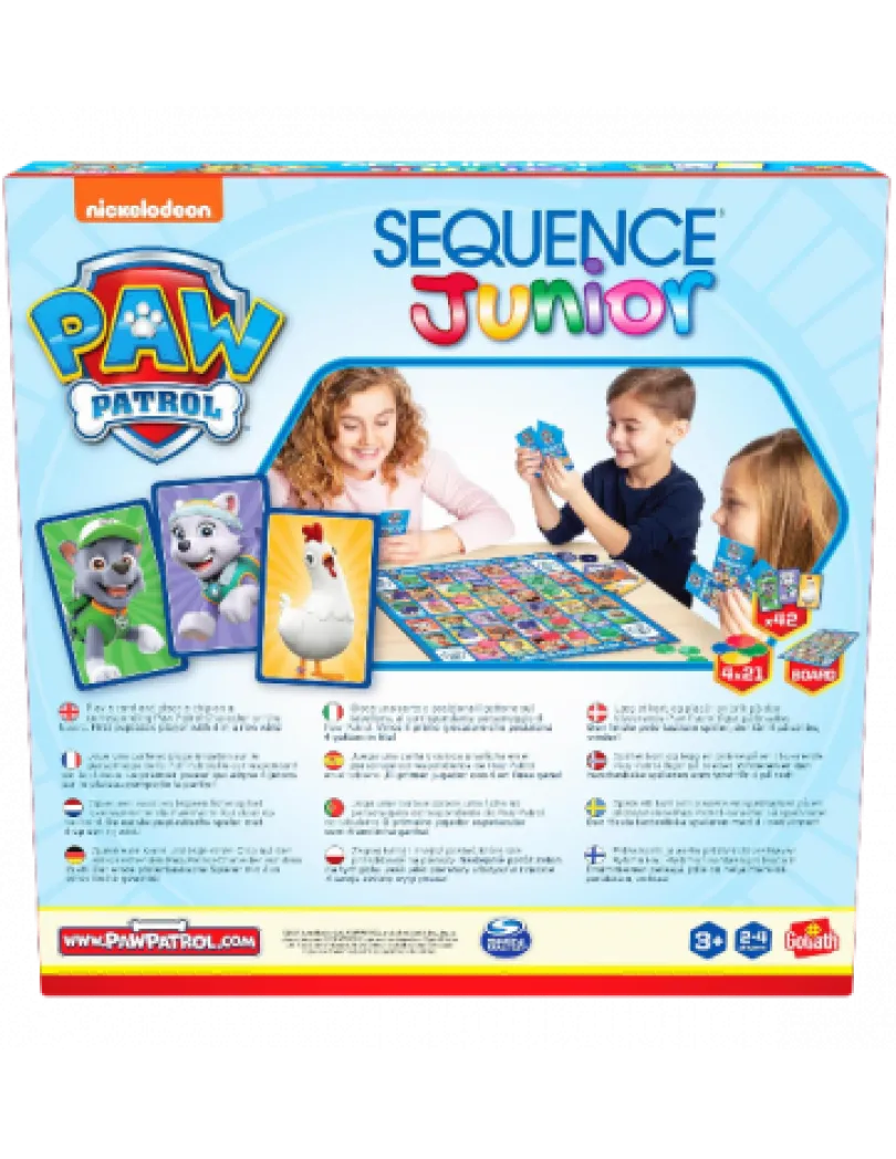 Sequence Junior Paw Patrol Nordic + ENG