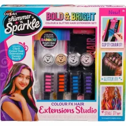 Shimmer N Sparkle, Color FX Hair Extension Studio
