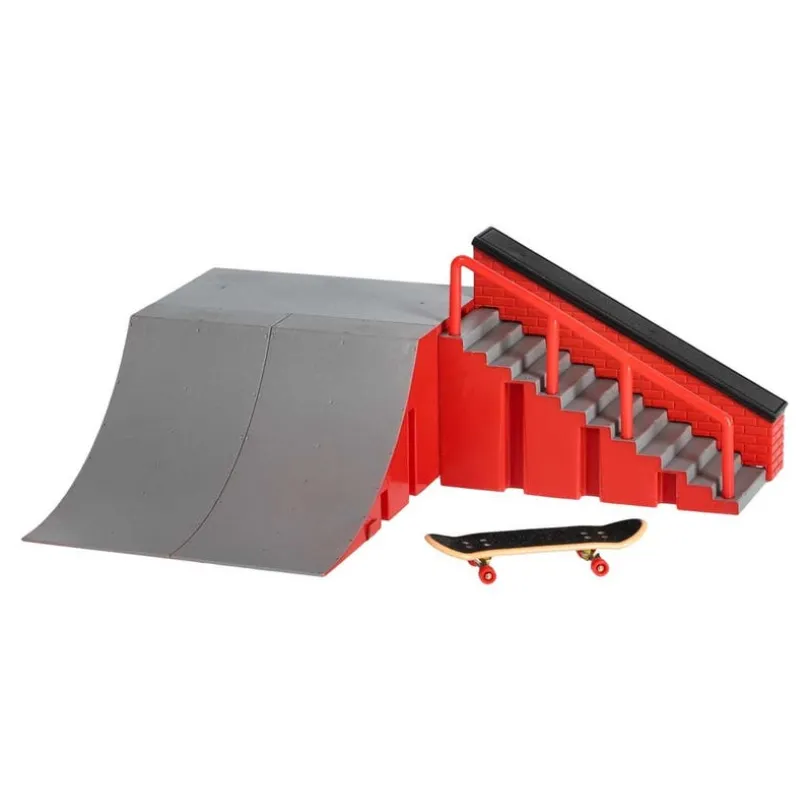 Skills Finger Board, Skatepark Med 1St Skateboard