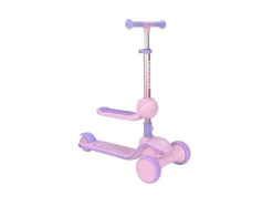 Skills - Scooter med sete rosa