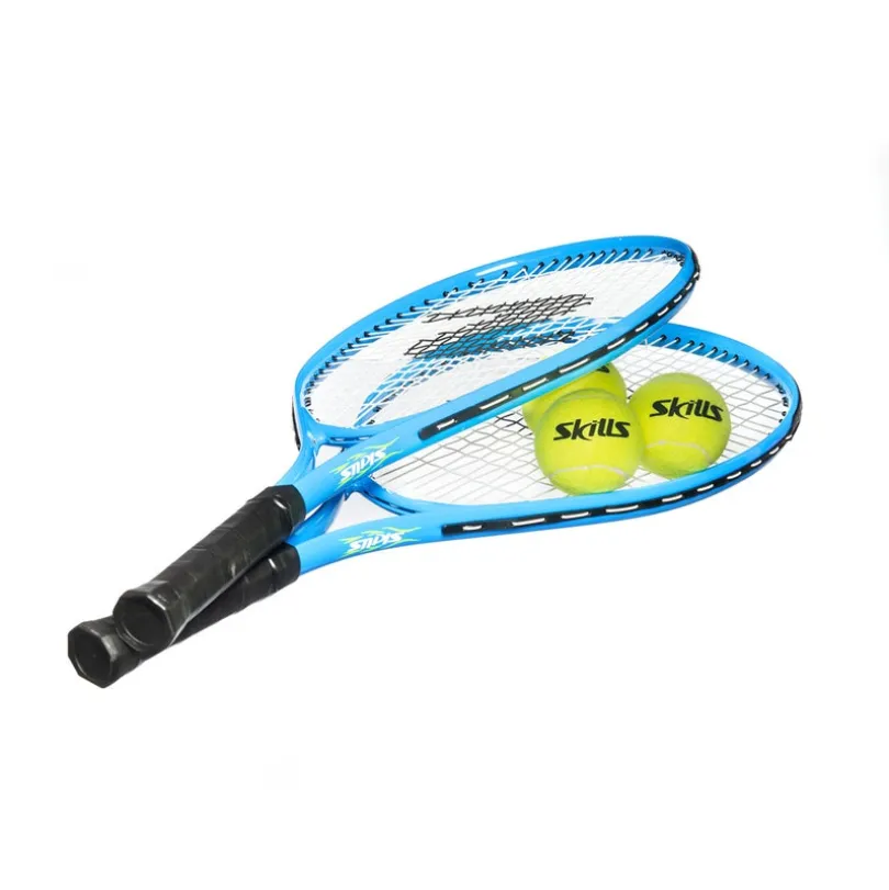 Skills, Tennissett inkl nett, racket og 3 tennisballer