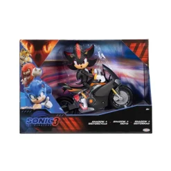 Sonic the Hedgehog 3: Shadow med Motorsykkel (13 cm)