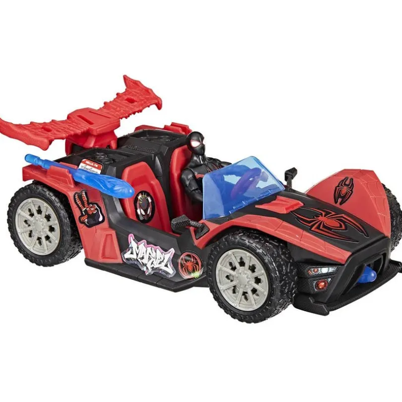 Spider-Man 4 Inch VenomVersus Miles Remix Blast Racer