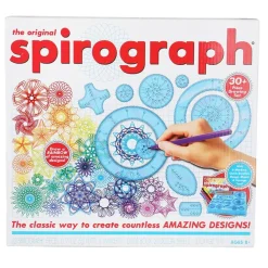 Spirograph-sett med tusjpenn (med tusjpenner)