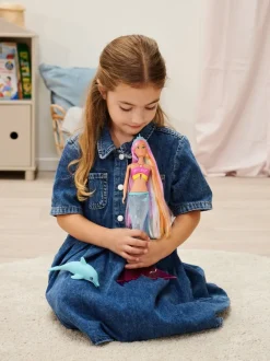 Steffi Love Mermaidizing dukke med lysende hale og delfin