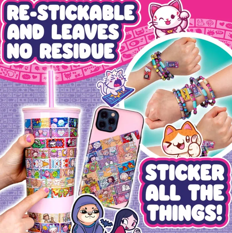 Sticki Rolls Sticki Series 2 – Armbånd med klistremerker