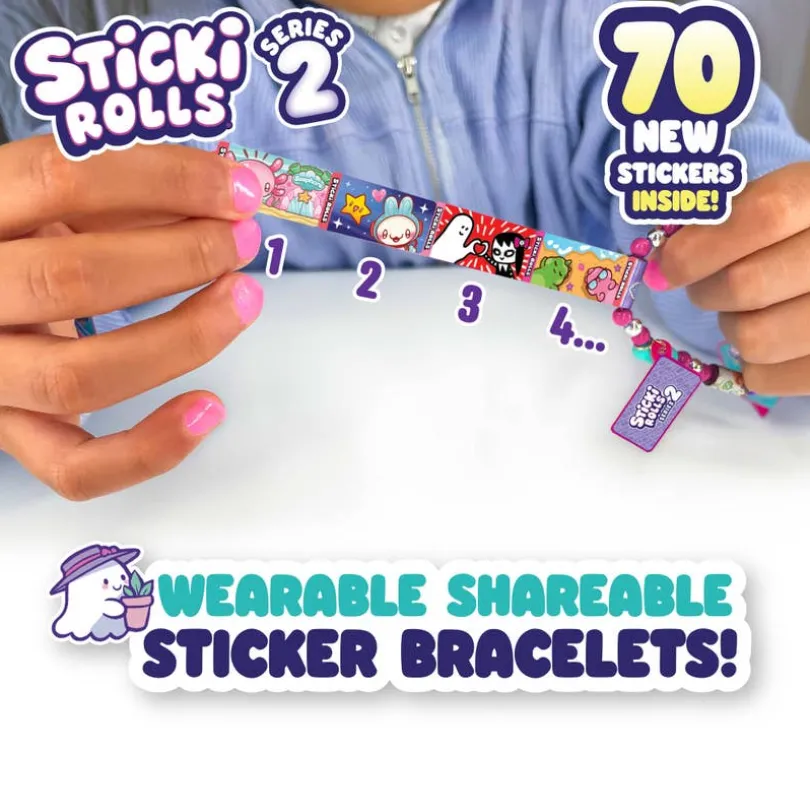Sticki Rolls Sticki Series 2 – Armbånd med klistremerker