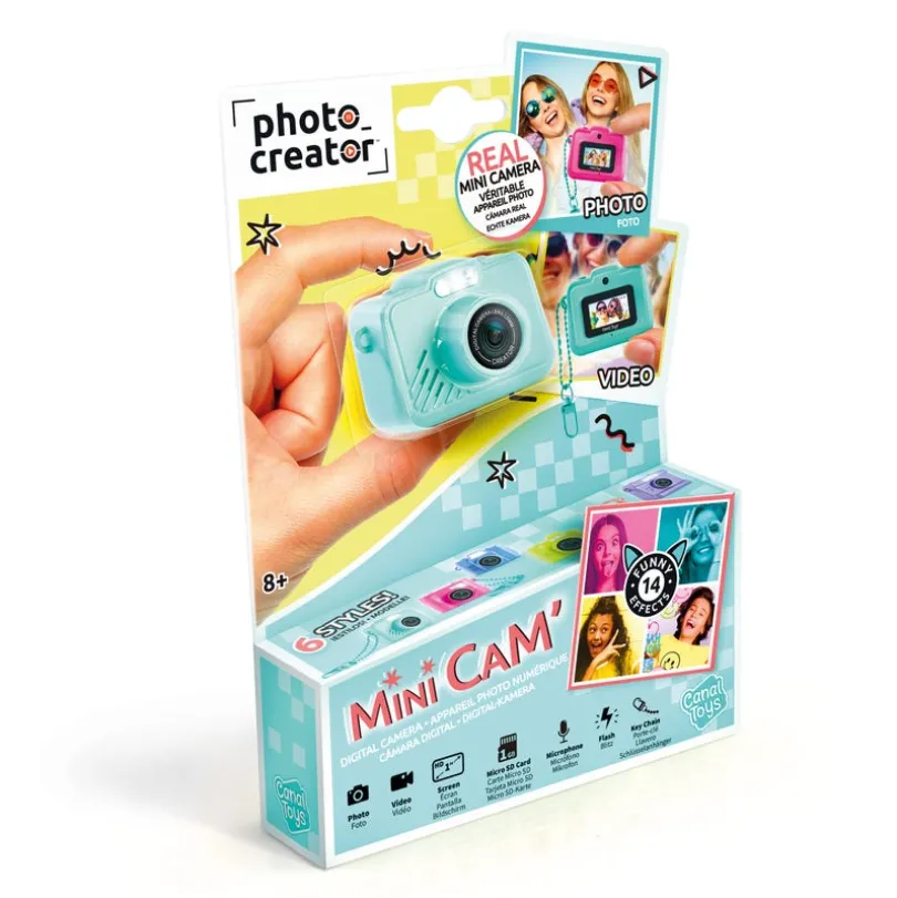 STUDIO CREATOR Mini Cam Digitalkamera Turkis