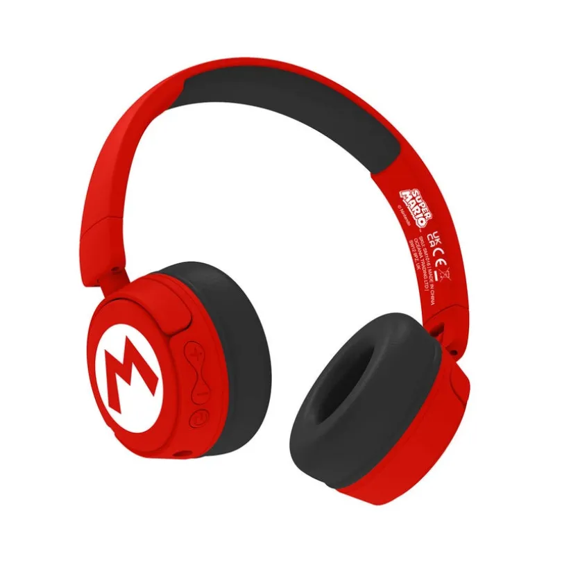 SUPER MARIO Headphone On-Ear Wireless 85dB/95dB Sharing Aux