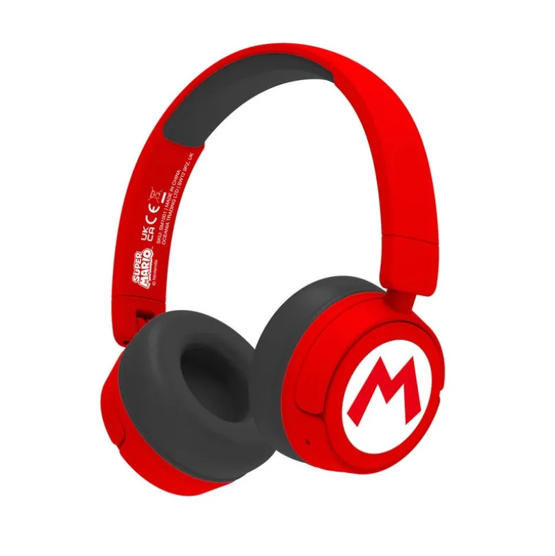 SUPER MARIO Headphone On-Ear Wireless 85dB/95dB Sharing Aux