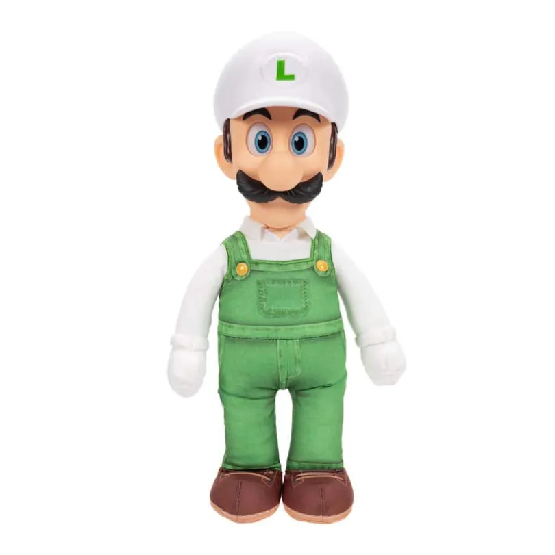 Super Mario Luigi bøybar bamse 35 cm