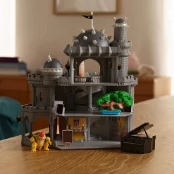 Super Mario 2 Movie 1.5in Playset Deluxe Bowsers Castle