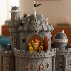 Super Mario 2 Movie 1.5in Playset Deluxe Bowsers Castle