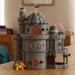 Super Mario 2 Movie 1.5in Playset Deluxe Bowsers Castle