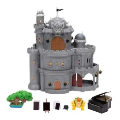Super Mario 2 Movie 1.5in Playset Deluxe Bowsers Castle