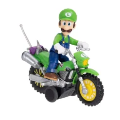 Super Mario Movie Luigi med motorsykkel 2,5 tomme