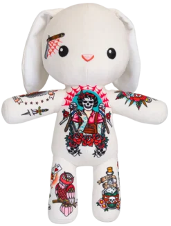 Tattoo Zoo Kosedyr 38 cm med tatoveringer