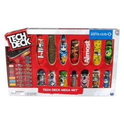 Tech Deck Mega Set w. 14 boards