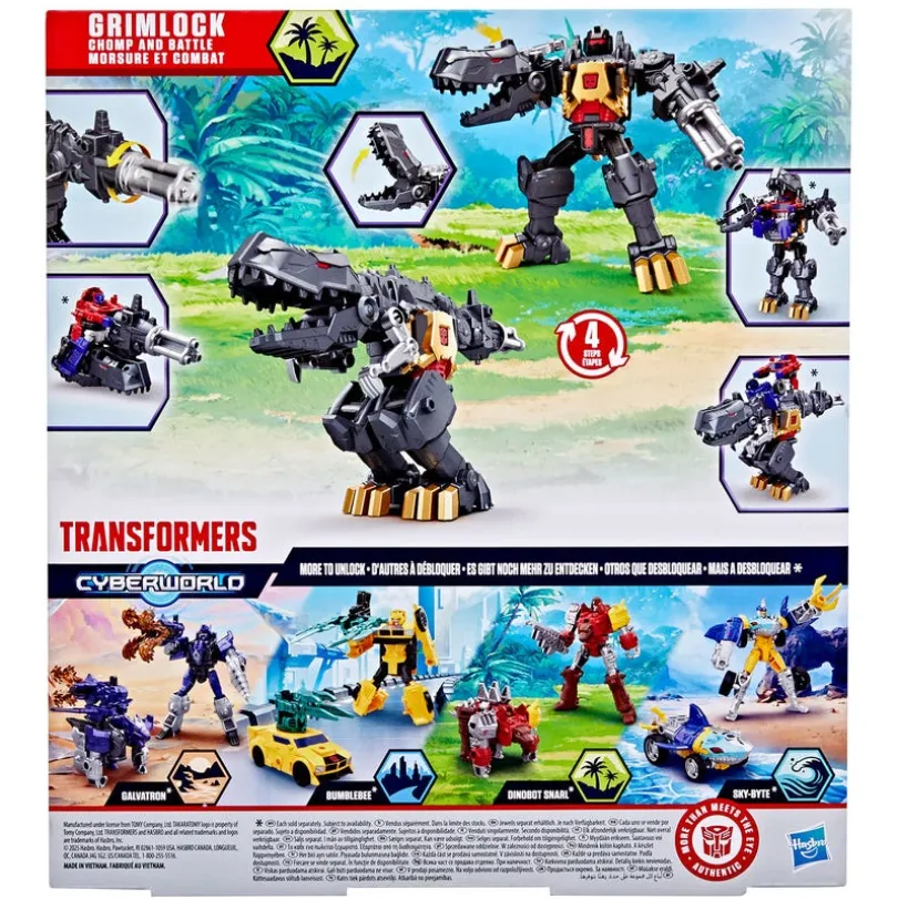 TRA CYBERWORLD CHOMP & BATTLE GRIMLOCK