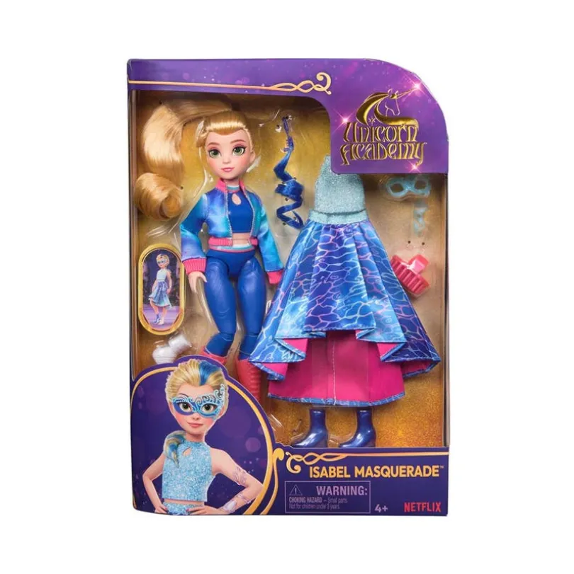 Unicorn Academy Dlx Dukke Isabel Maskerade 24 cm