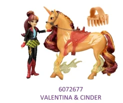 Unicorn Academy Doll & Unicorn V2-Valentina&Cinder