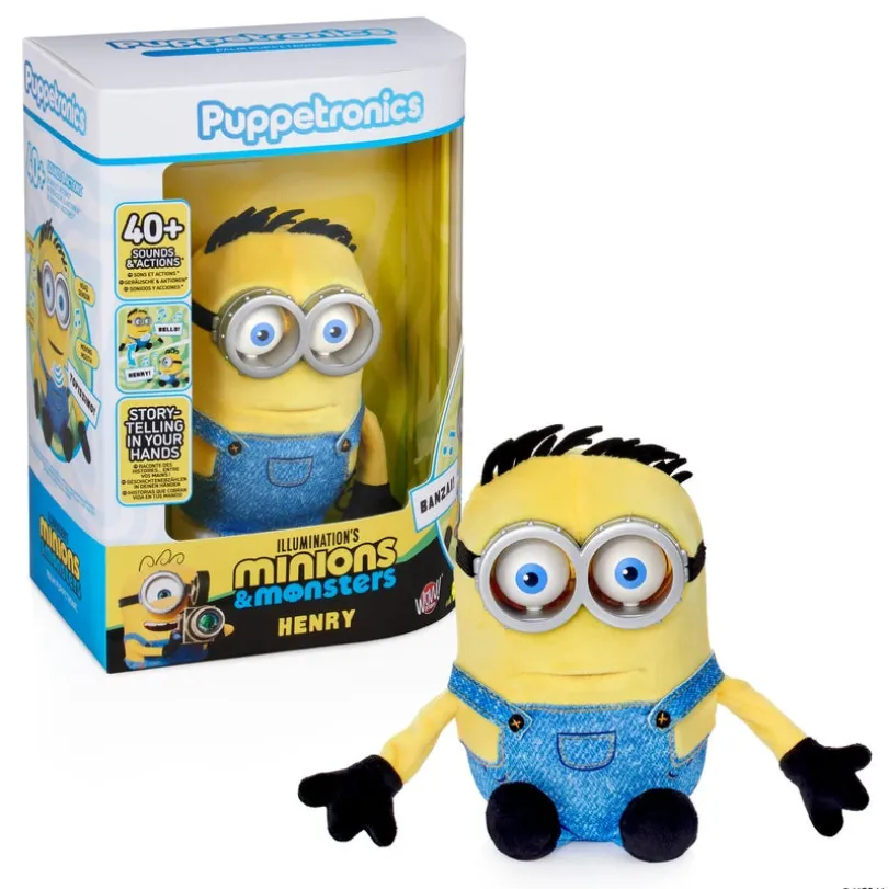 Universal Minions Henry Palm Puppetronic 25 cm