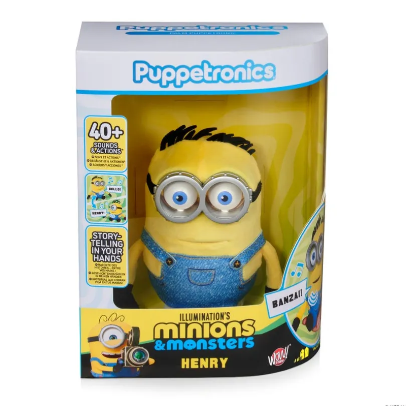 Universal Minions Henry Palm Puppetronic 25 cm
