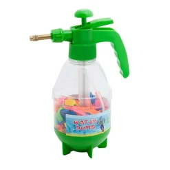 Vannpumpe med 250 ballonger