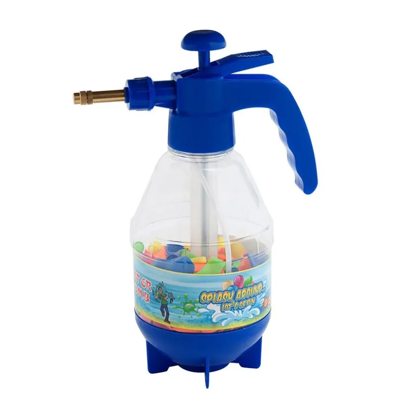 Vannpumpe med 250 ballonger