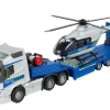 Volvo Lastebil + Airbus Politihelikopter